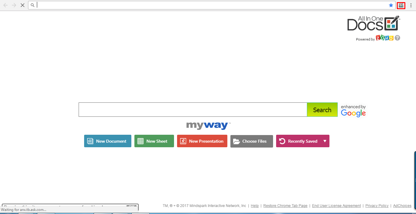 Remove Hijacker AllInOneDocs Toolbar | Removal Tool